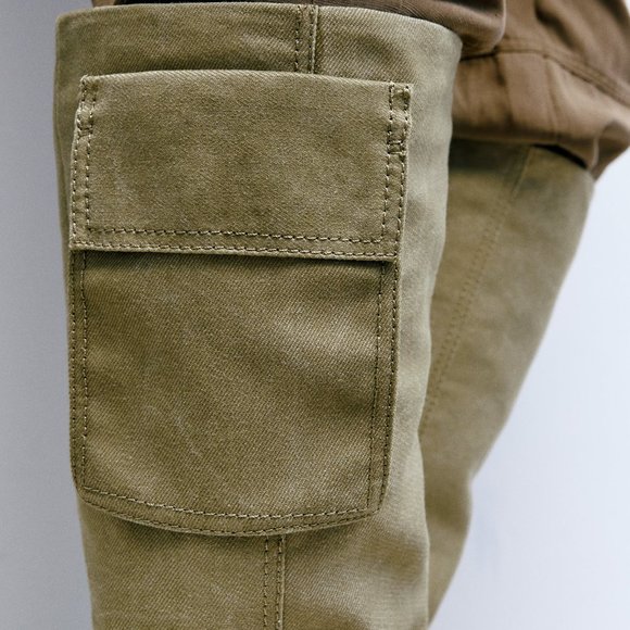 COPY - ZARA HEELED DENIM BOOTS WITH POCKETS - Picture 8 of 9